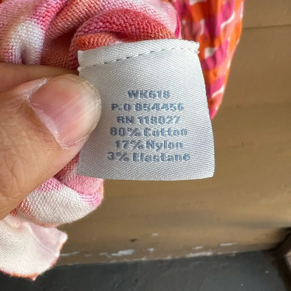 Boden Colorful Geometric Print Button Front Cardigan Sweater - Size 12 - Picture 3 of 4